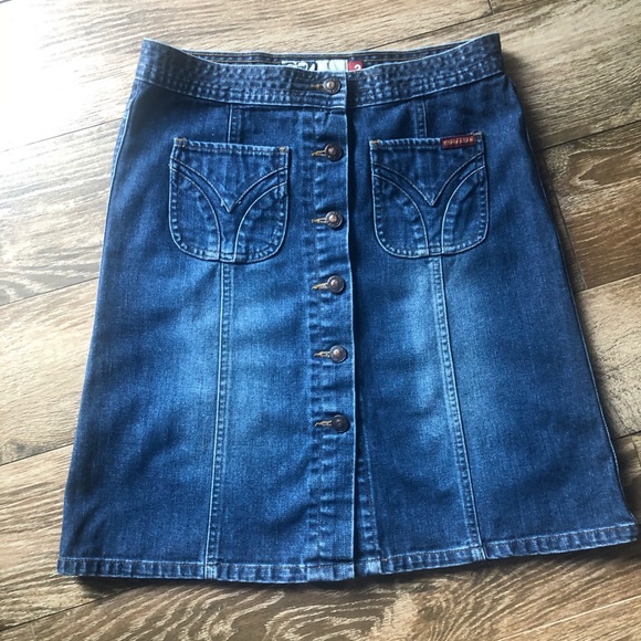 Roxy Dresses & Skirts - Roxy Jean Skirt